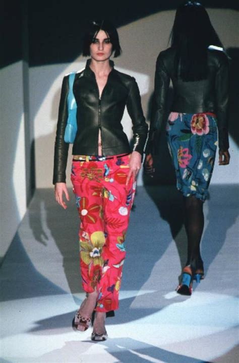 gucci floral tom ford pant set spring summer 1999|Tom Ford for Gucci Spring/Summer 1999 Floral Pants.